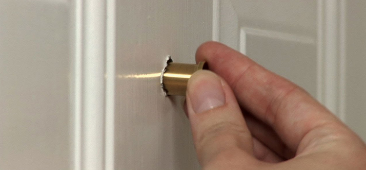 peephole door repair in Cutler Bay